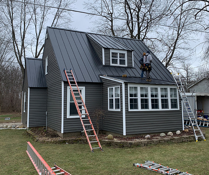 Home with Ply Gem Window Installation